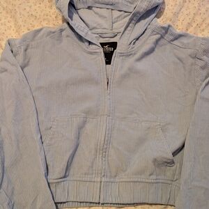 Hollister Sky Blue Corduroy Jacket